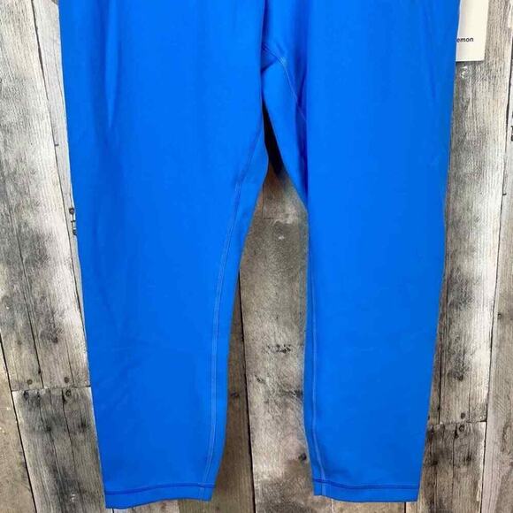 Lululemon Wunder Train High-Rise Crop 23" in Blue Nile Size 12 New! - Picture 5 of 13